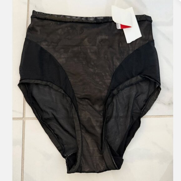 NANCY GANZ BODY SLIMMERS SHAPEWEAR Black Underwear Panty Small NEW - Picture 7 of 7